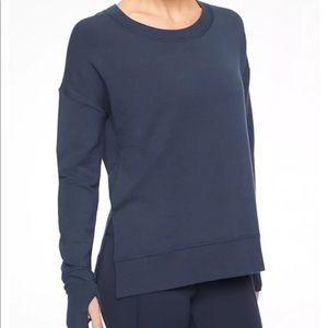 Athleta Sweatshirt Navy Size XS